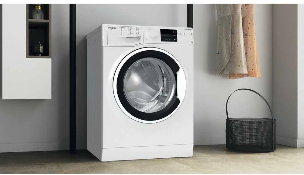 Whirlpool | Skalbimo mašina | WRBSB 6249 W EU | Energy efficiency class C | Front loading | Skalbimo talpa 6kg | 1200 RPM | Gylis 43 cm | Plotis 60 cm | LED | Baltas
