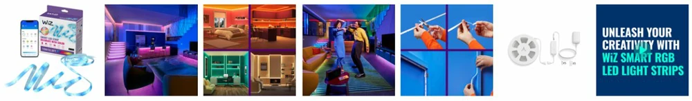 LED juostelė WiZ Smart WiFi RGB, 10m|10 W|RGB