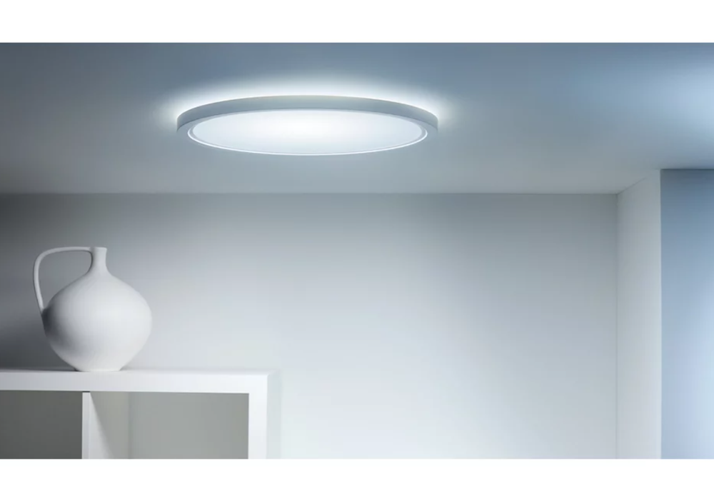 Lubinis šviestuvas WiZ Smart WiFi SuperSlim Ceiling 545mm, Baltas | 32 W | 2200-6500 K (RGB)