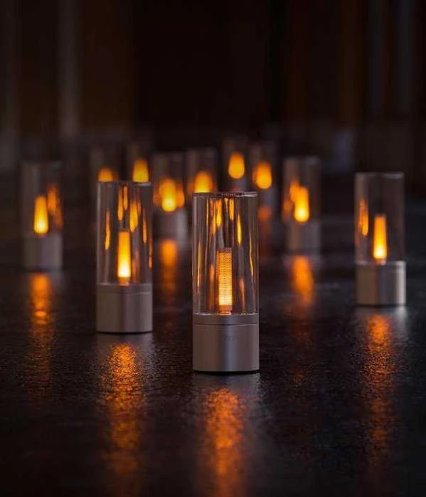 Lubinis šviestuvas „Yeelight Candela“ aplinkos lempa 6,5 W 1600 K žvakė 5 V