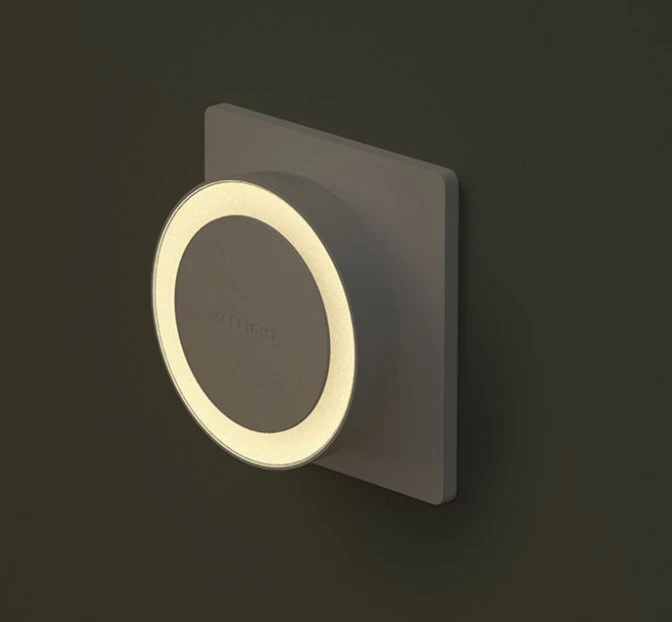 Naktinis šviestuvas Xiaomi Yeelight Plug-in Light Sensor Nightlight 0.5W, 2500K Mi Smart Home