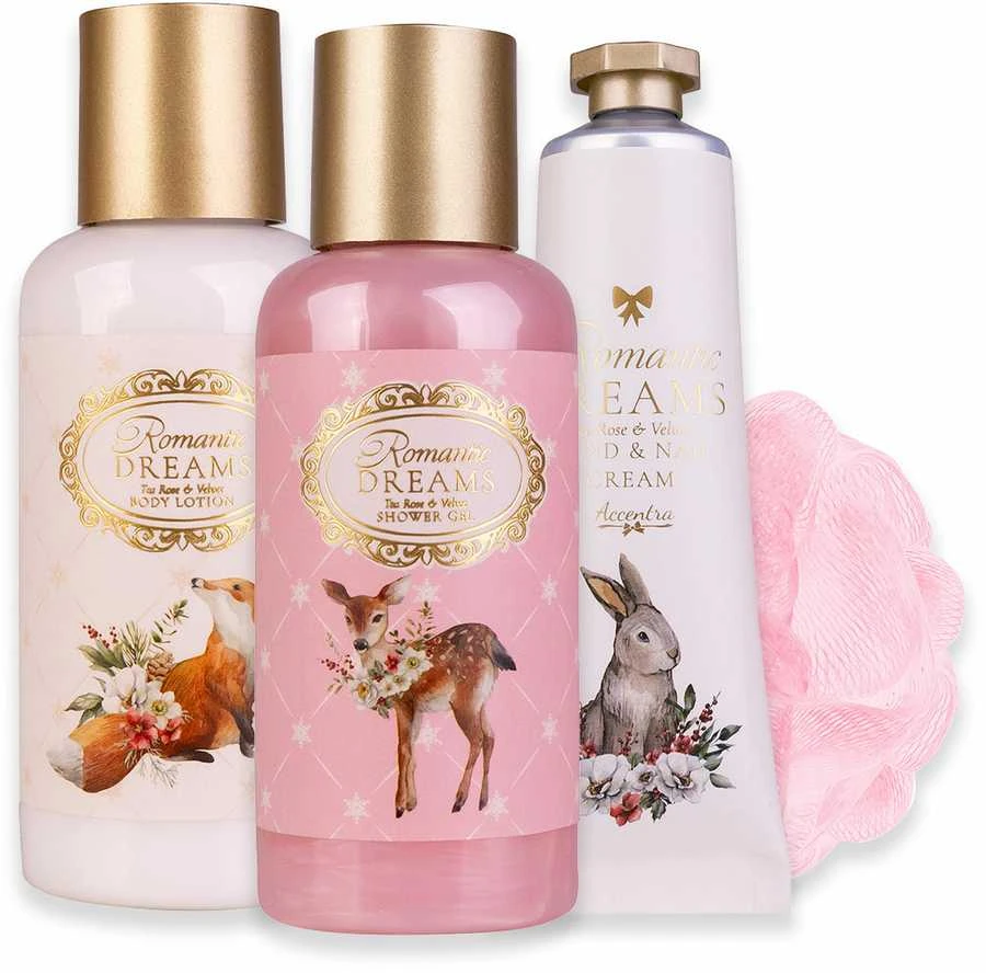 Accentra Vonios rinkinys ROMANTIC DREAMS dovanų dėžutėje