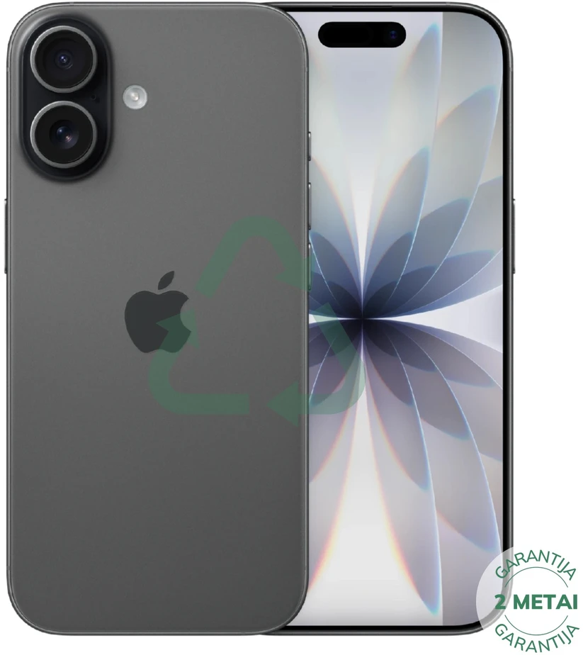 Apple Atnaujintas iPhone 17 Juodas 256GB (būklė kaip naujas)