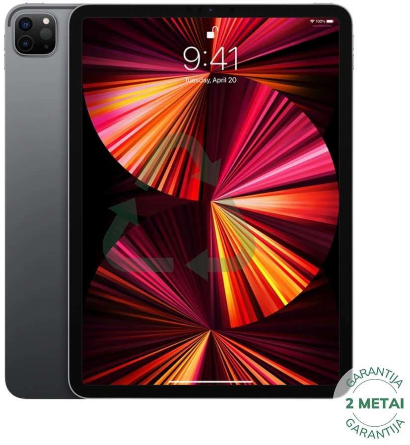 Apple Atnaujintas iPad Pro 11" 4.gen 128GB WiFi + Cellular / Space Gray (būklė kaip naujas)