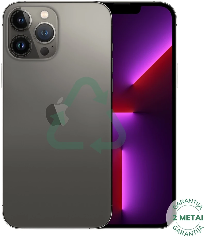Apple Atnaujintas iPhone 13 Pro Max Graphite 1TB (būklė kaip naujas)