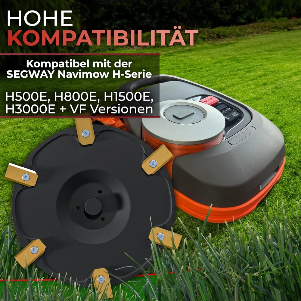 3DHerb pjovimo diskas Segway Navimow H serijos robotams, 6 peiliams, SG-SWNI