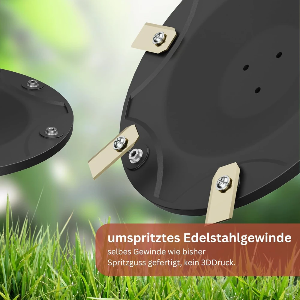 3DHerb pjovimo diskų rinkinys vejapjovės robotams 6 vnt., armuotas stiklo pluoštu, CBM01EG