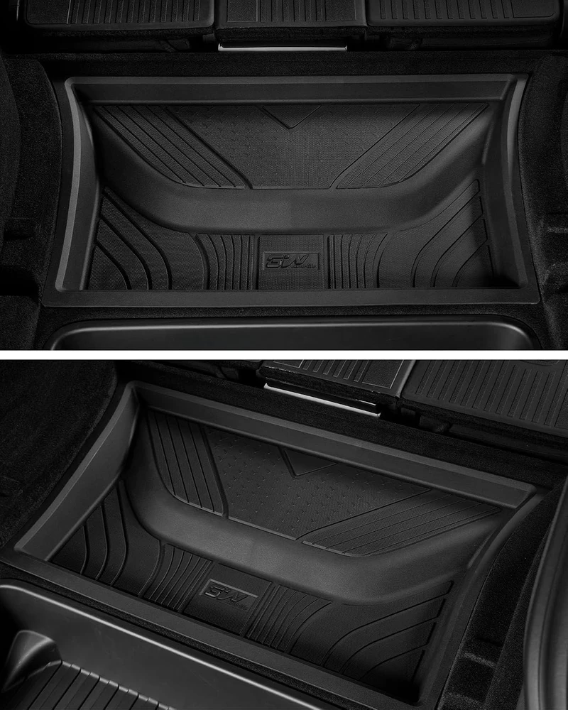 3W bagažinės kilimėlių rinkinys Tesla Model Y Juniper 2025–2026 m., 3 vnt., TPE