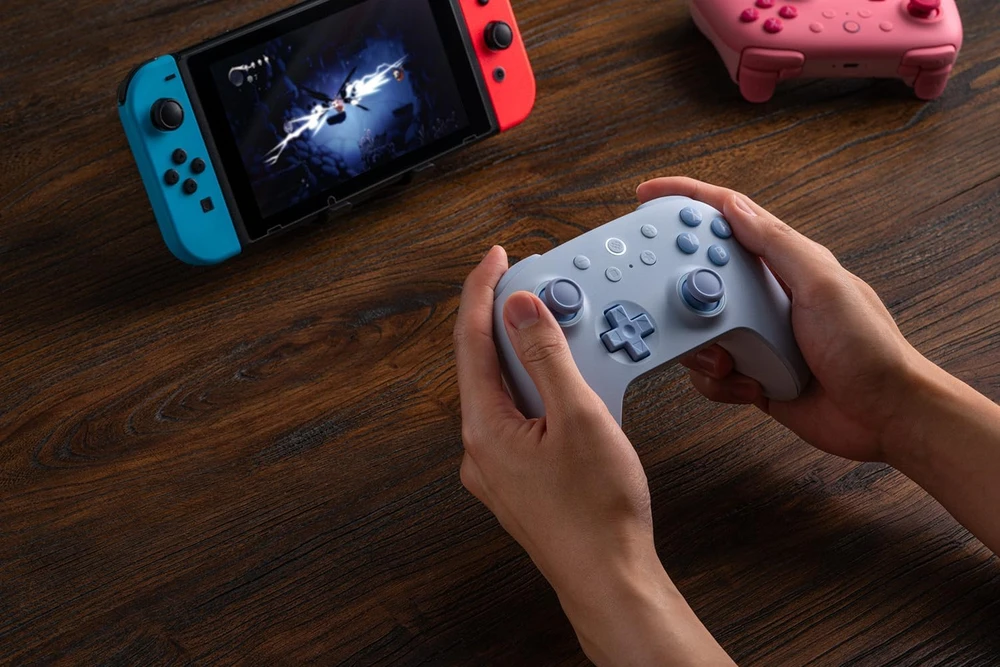 8BitDo Ultimate 2C BT Belaidis pultelis | Mėlynas