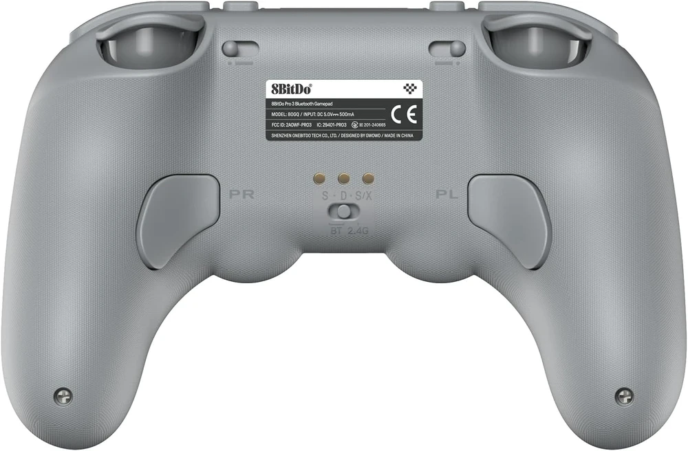 8BitDo Pro 3 Bluetooth Belaidis Pultelis | Pilkas