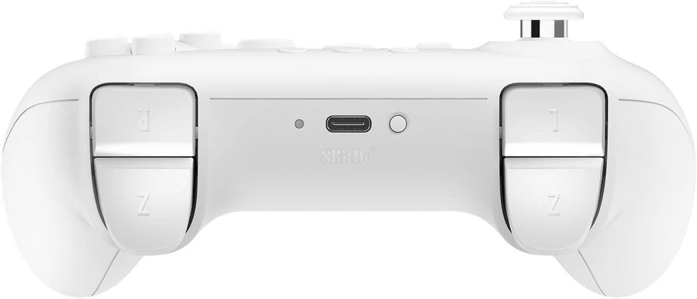 8BitDo 64 Bluetooth valdiklis, baltas