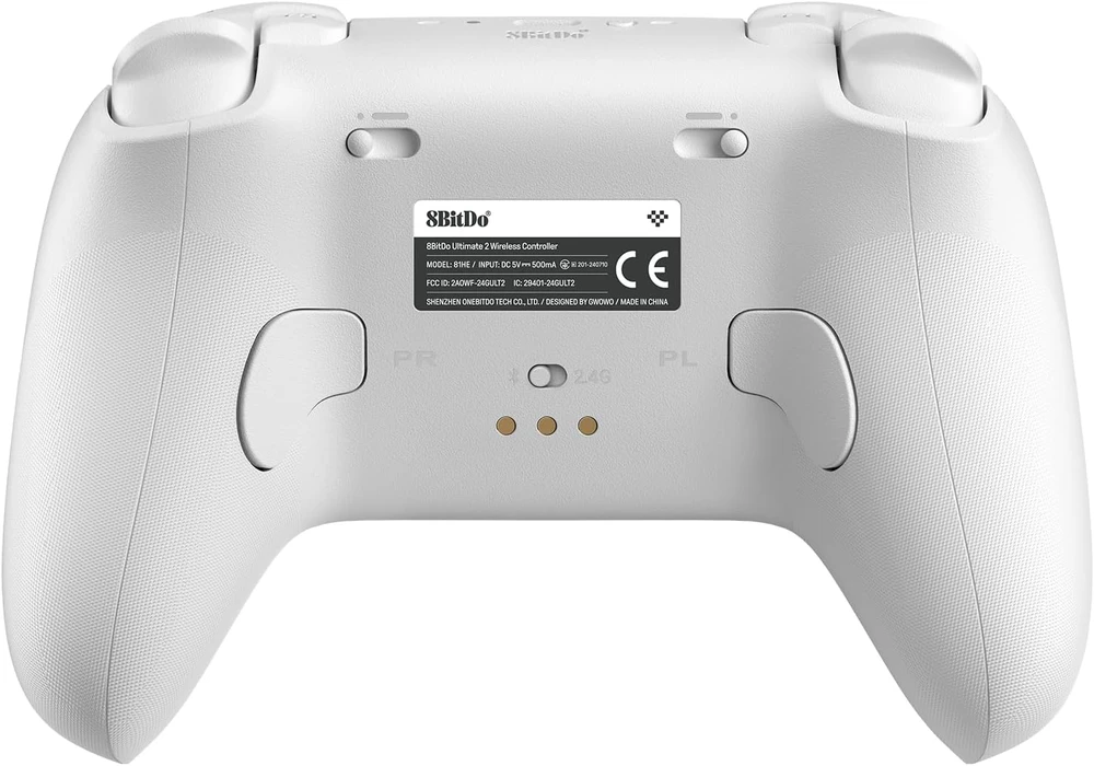 8BitDo Ultimate 2 2.4G Belaidis Pultelis | Baltas