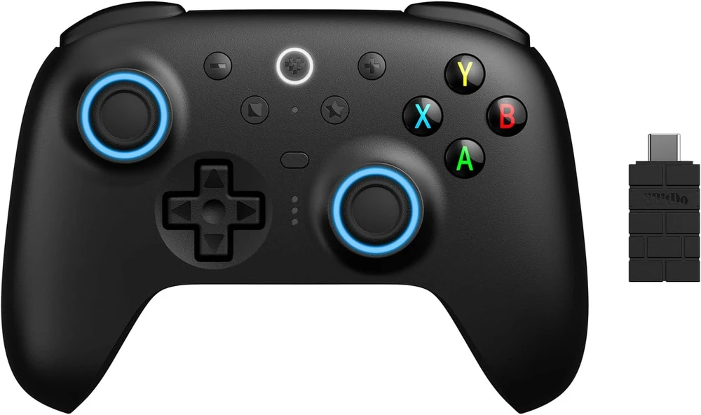 8BitDo Ultimate 2 2.4G Belaidis Pultelis | Juodas