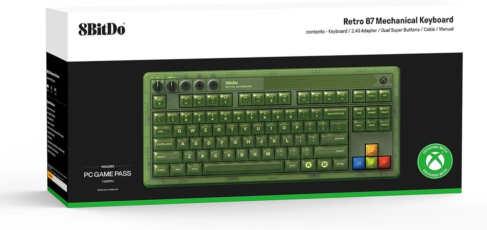 8BitDo Mechaninė klaviatūra | XBOX Edition