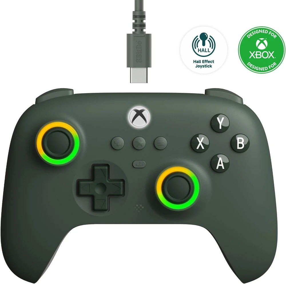 8BitDo Ultimate C XBOX Laidinis Pultelis| Tamsiai Žalias