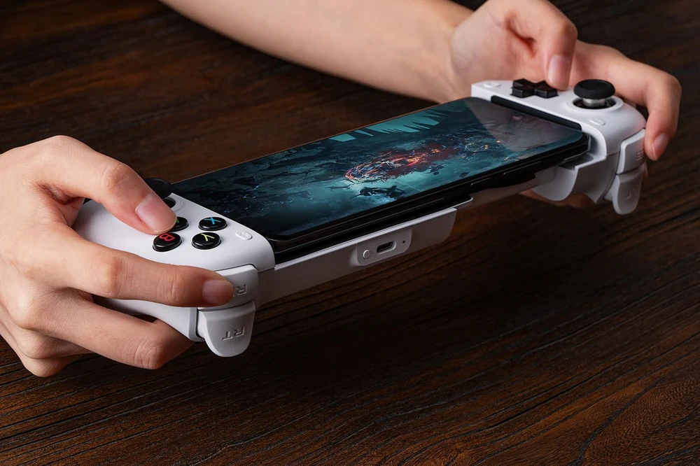 8BitDo žaidimų pultelis Android įrenginiams, Bluetooth, juodas