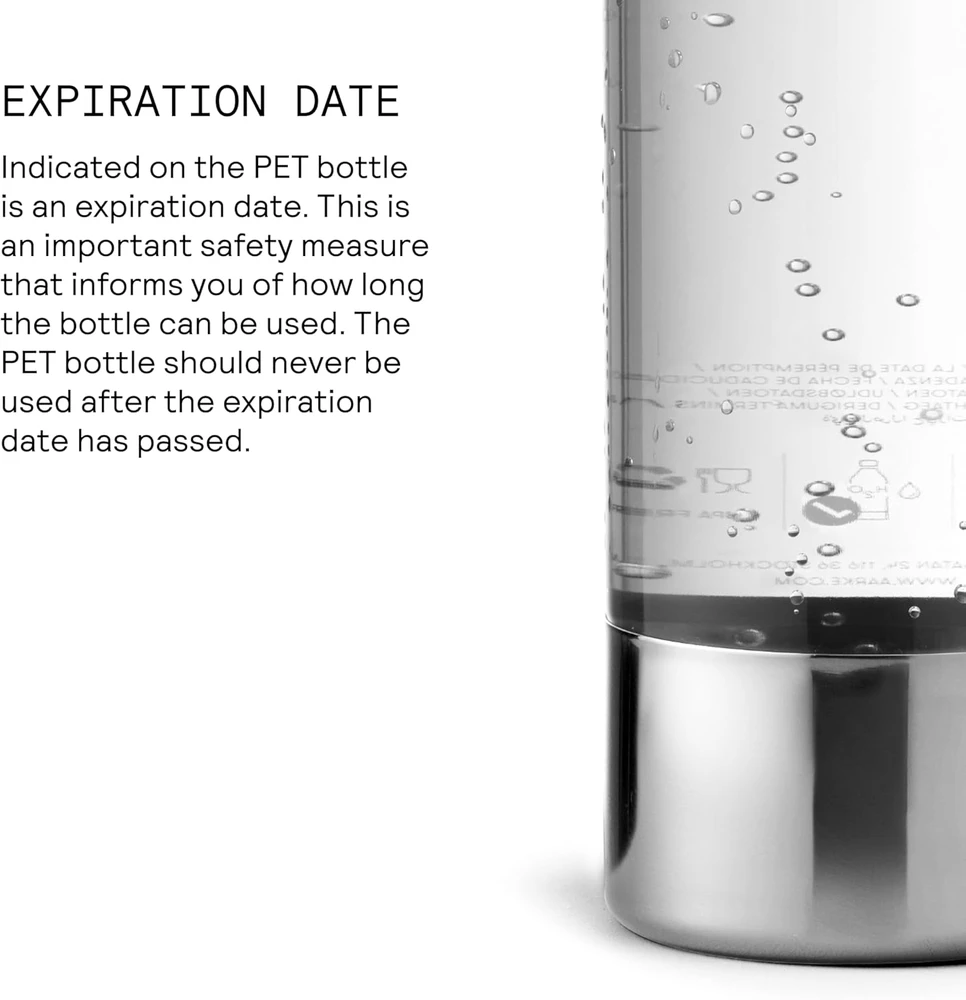 Gazuotų gėrimų gaminimo aparatas SodaStream Enso, nerūdijančio plieno spalvos