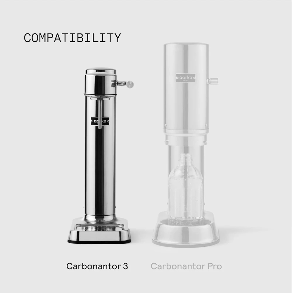 Gazuotų gėrimų gaminimo aparatas SodaStream Enso, nerūdijančio plieno spalvos