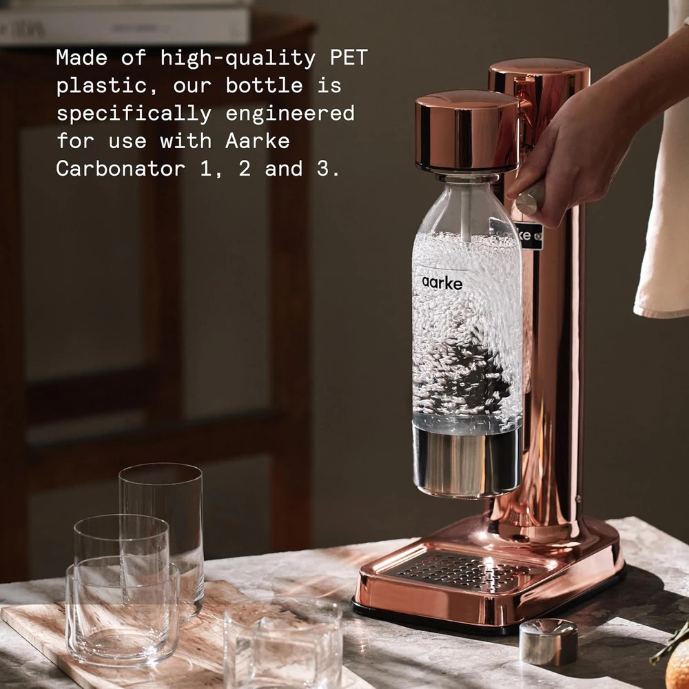 Gazuotų gėrimų gaminimo aparatas SodaStream Enso, nerūdijančio plieno spalvos