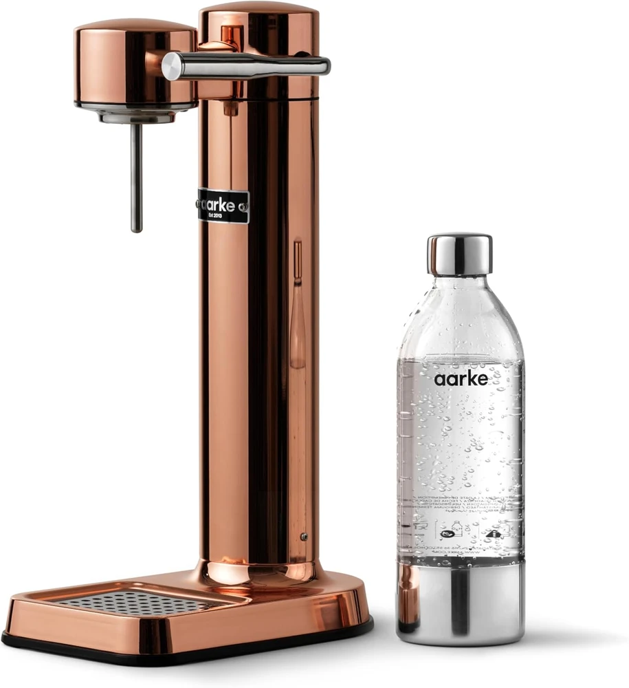 Gazuotų gėrimų gaminimo aparatas Aarke Carbonator 3, Vario spalvos