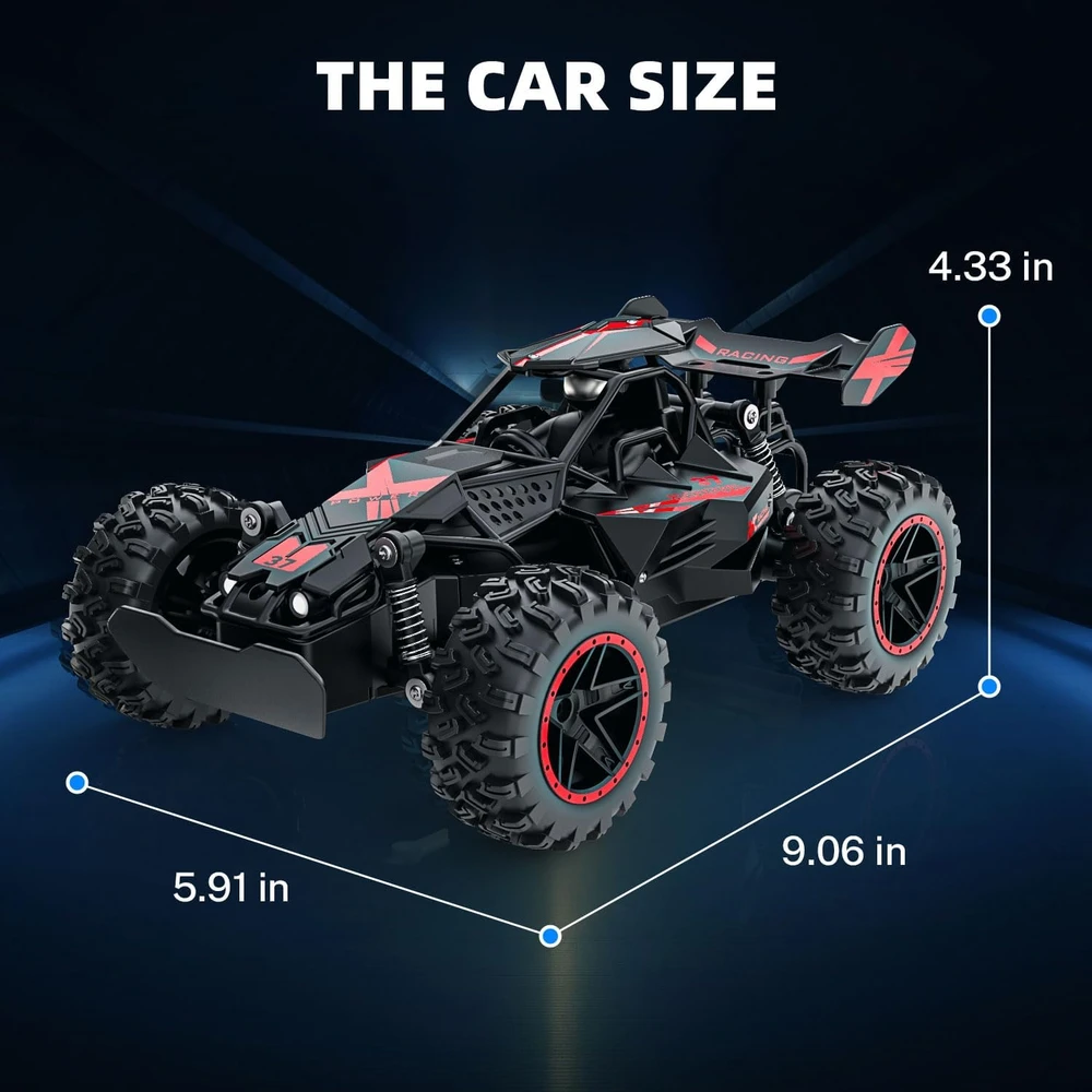 ACAMMZAR nuotoliniu būdu valdomas monster visureigis 1:18, iki 20 km/h, G03096R