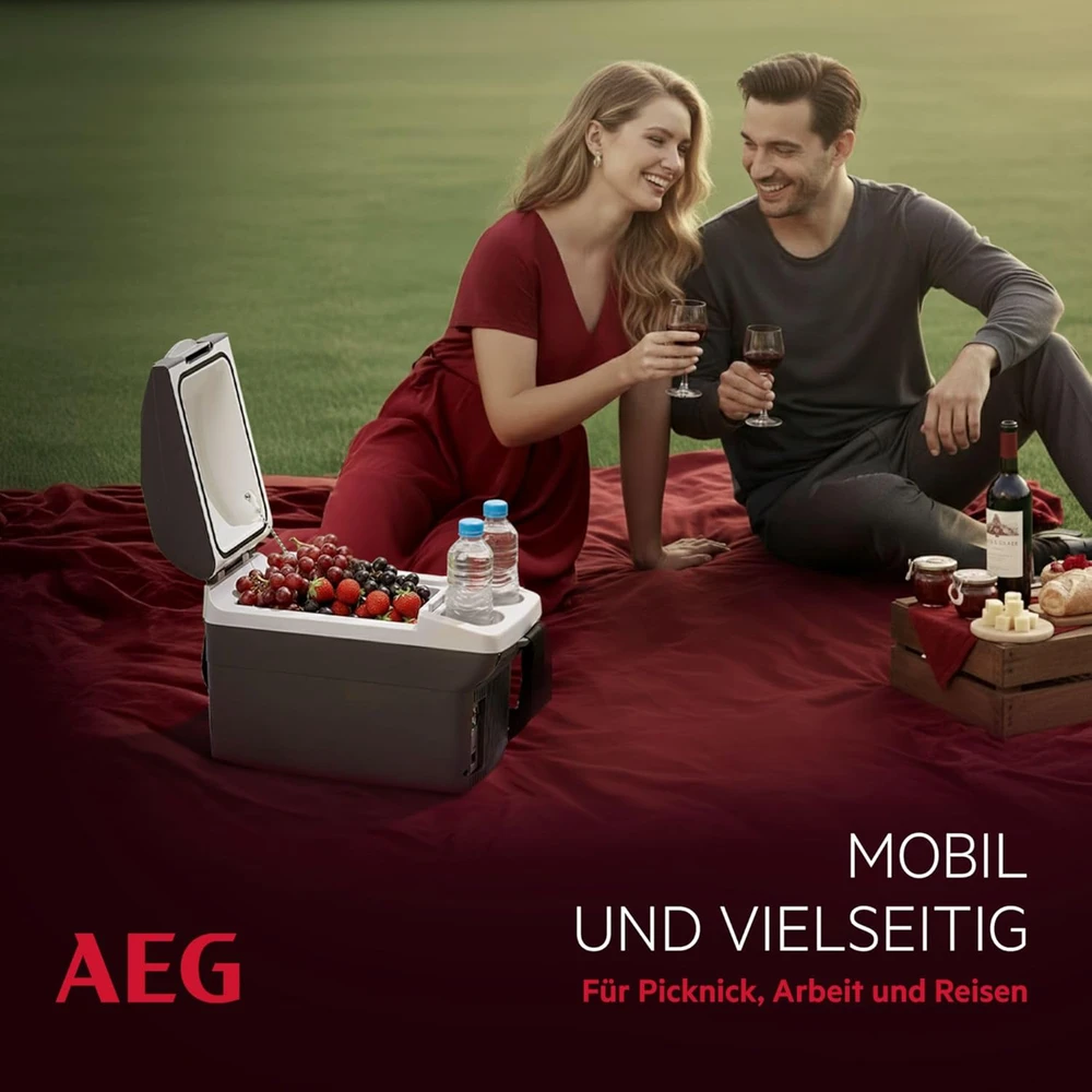 AEG automobilinė termoelektrinė šaldymo dėžė, 6 l, 12 V, šildymo funkcija, Board-Bar BK 6
