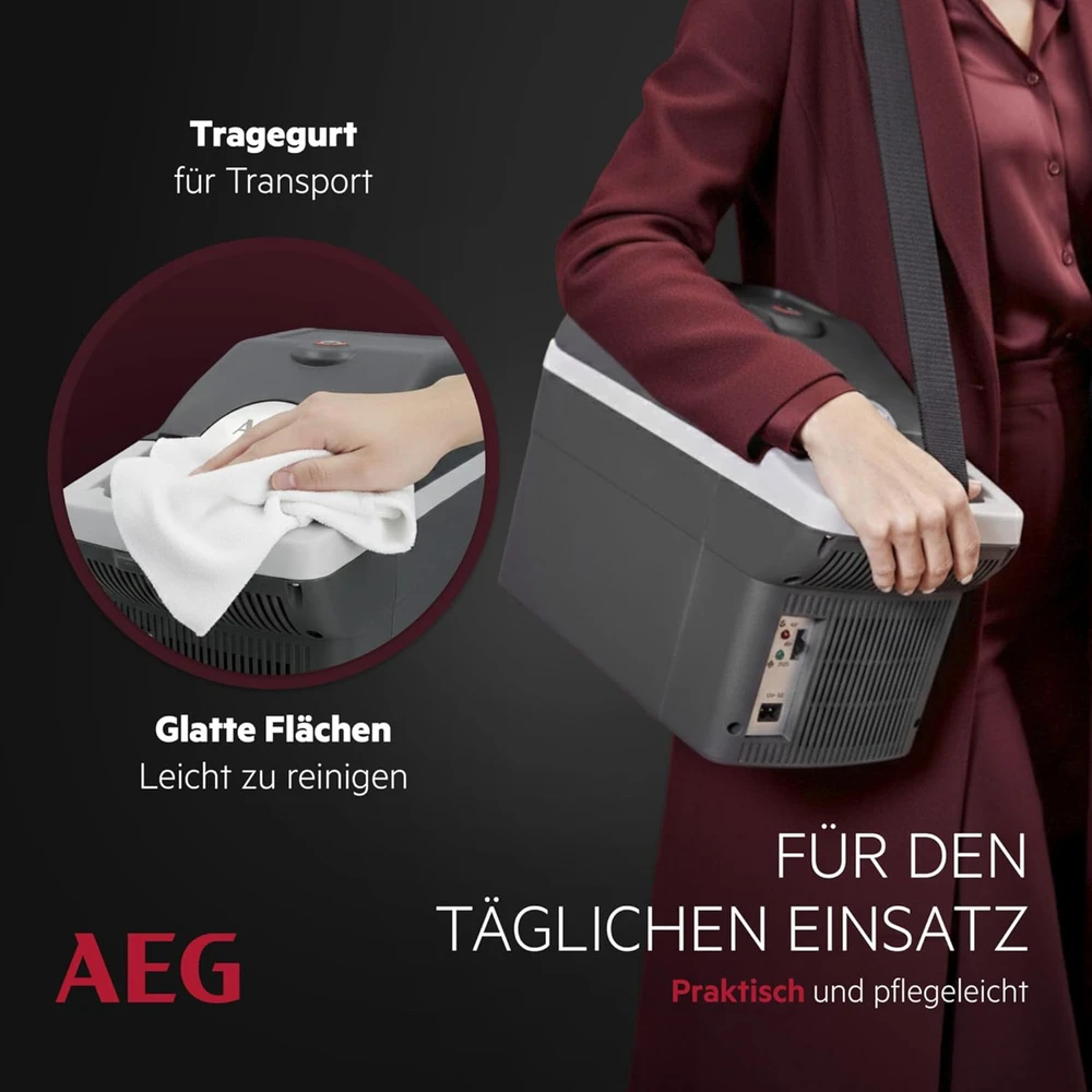 AEG automobilinė termoelektrinė šaldymo dėžė, 6 l, 12 V, šildymo funkcija, Board-Bar BK 6