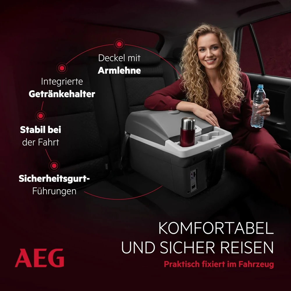 Automobilinė aušinimo/šildymo termodėžė BK16 AEG 12V/16L -20C/+65C