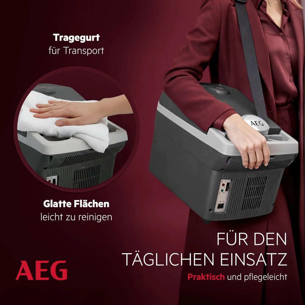 Automobilinė aušinimo/šildymo termodėžė BK16 AEG 12V/16L -20C/+65C