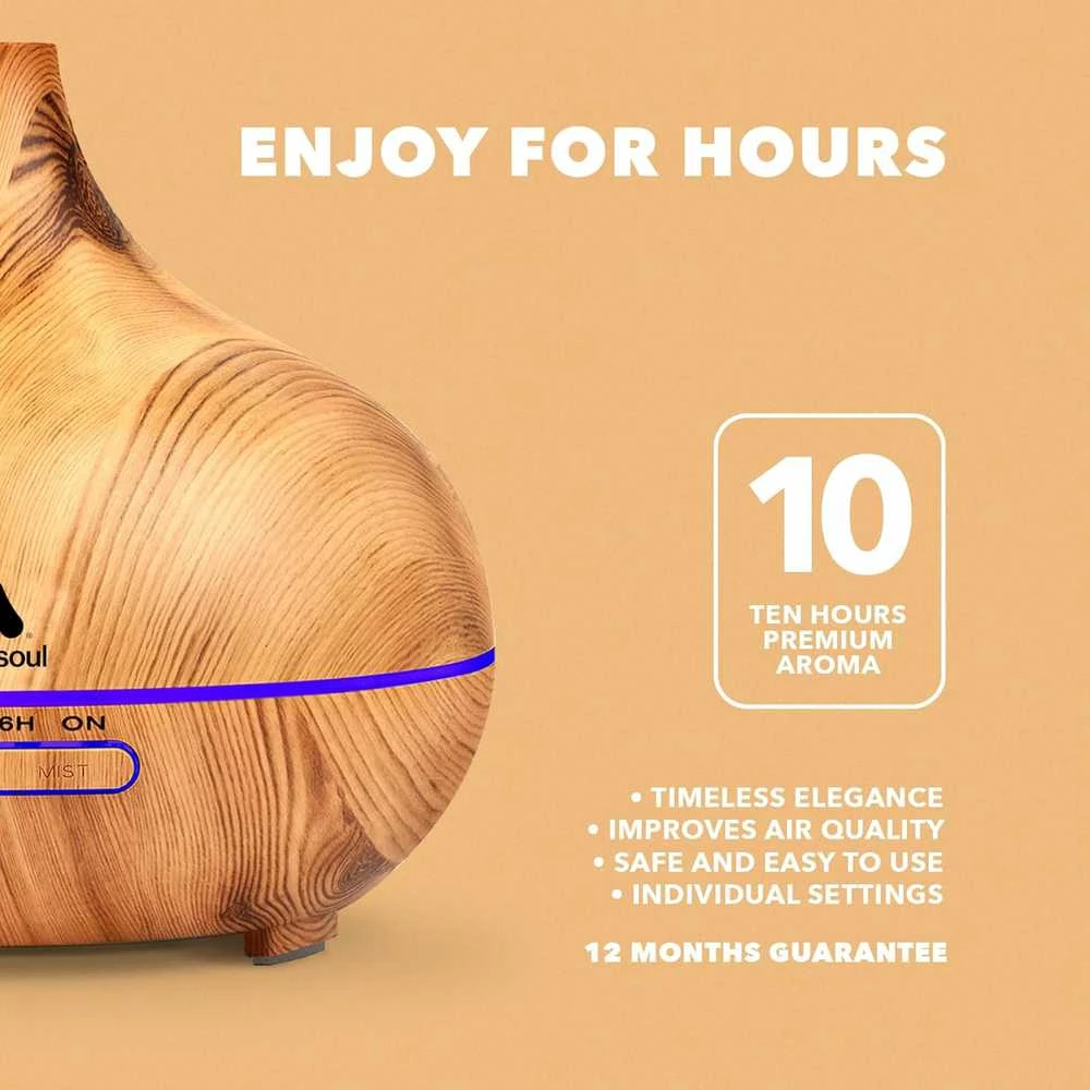 Drėkintuvas Aerosoul CONE 500 ml eterinių aliejų difuzorius