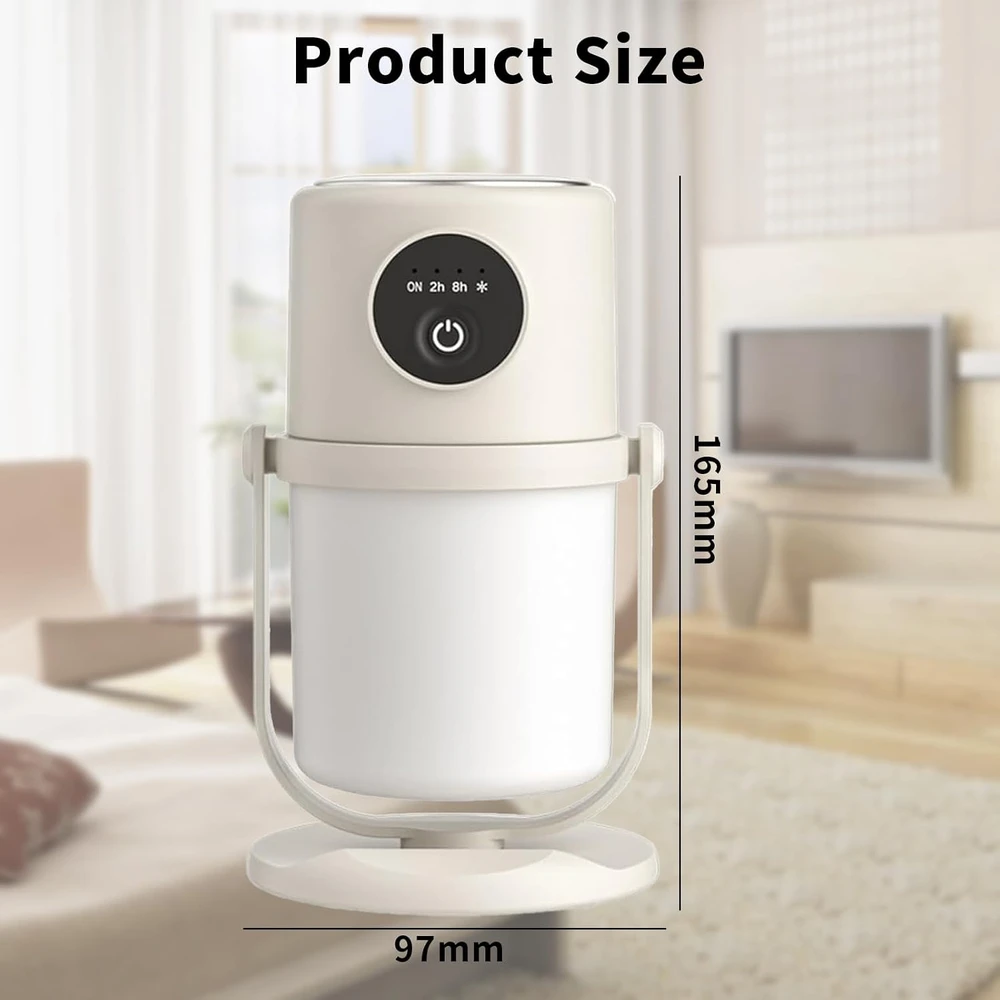Agrdeed ultragarsinis oro drėkintuvas 280 ml su USB maitinimu ir dvigubu purkštuvu ZXK0115