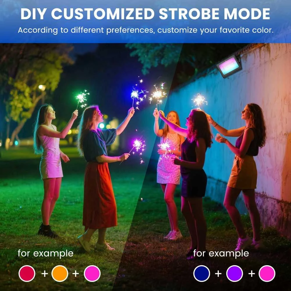Aigostar LED Prožektorius 50W RGB