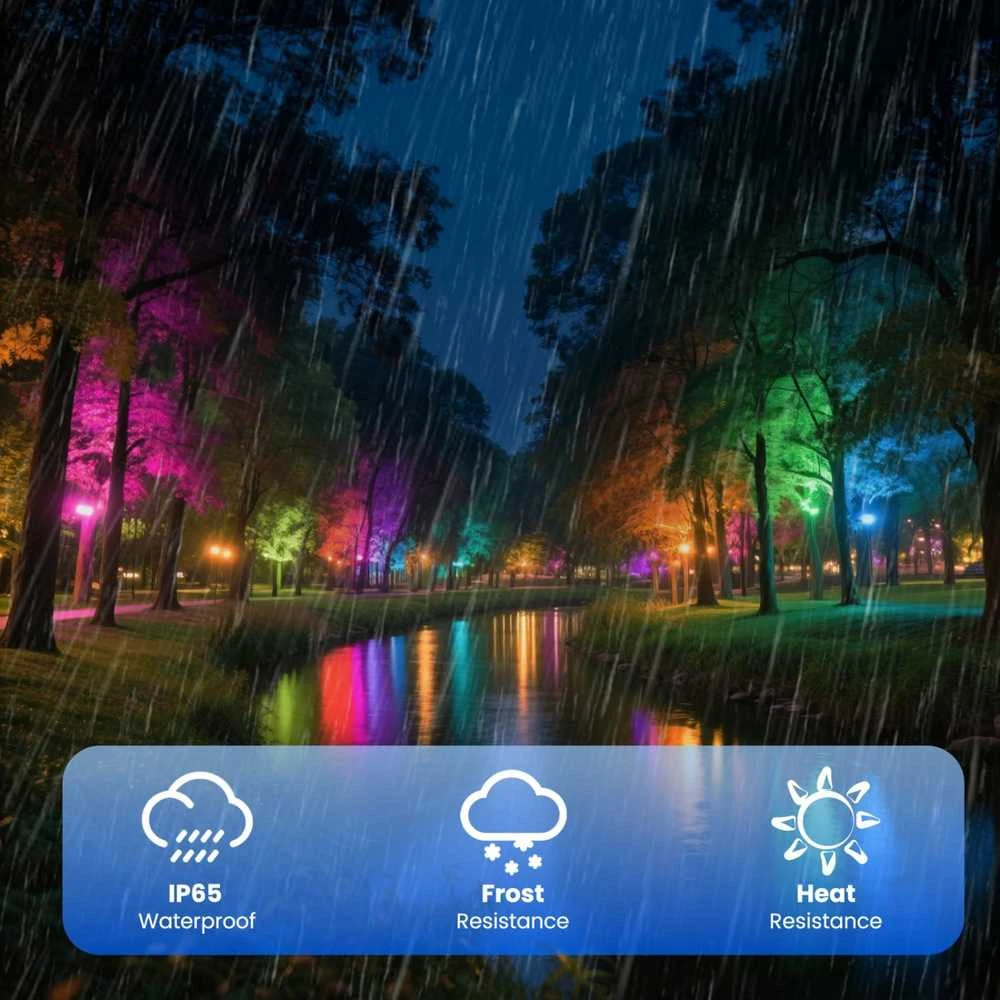 Aigostar LED Prožektorius 50W RGB