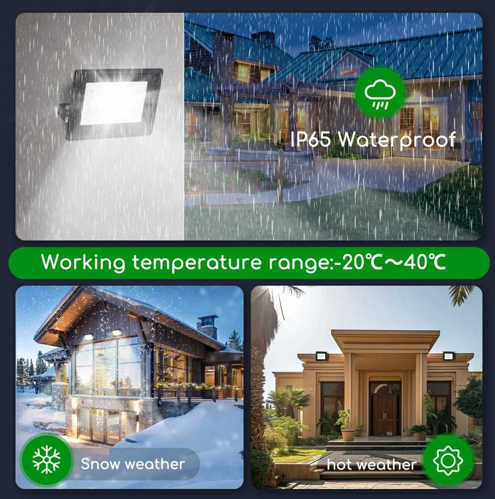 Aigostar LED atsparus vandeniui šviestuvas 30W 4000K Balta
