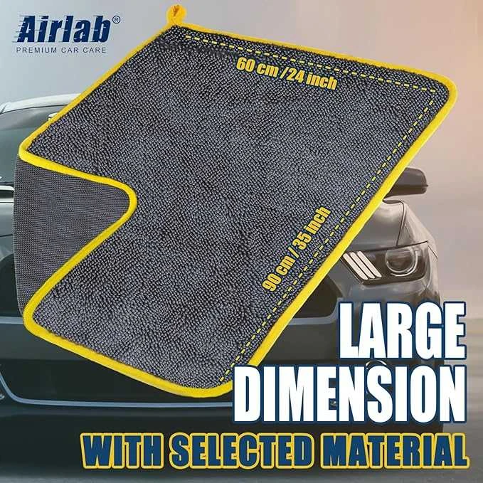 Airlab XXL automobilio džiovinimo rankšluostis 90x60cm