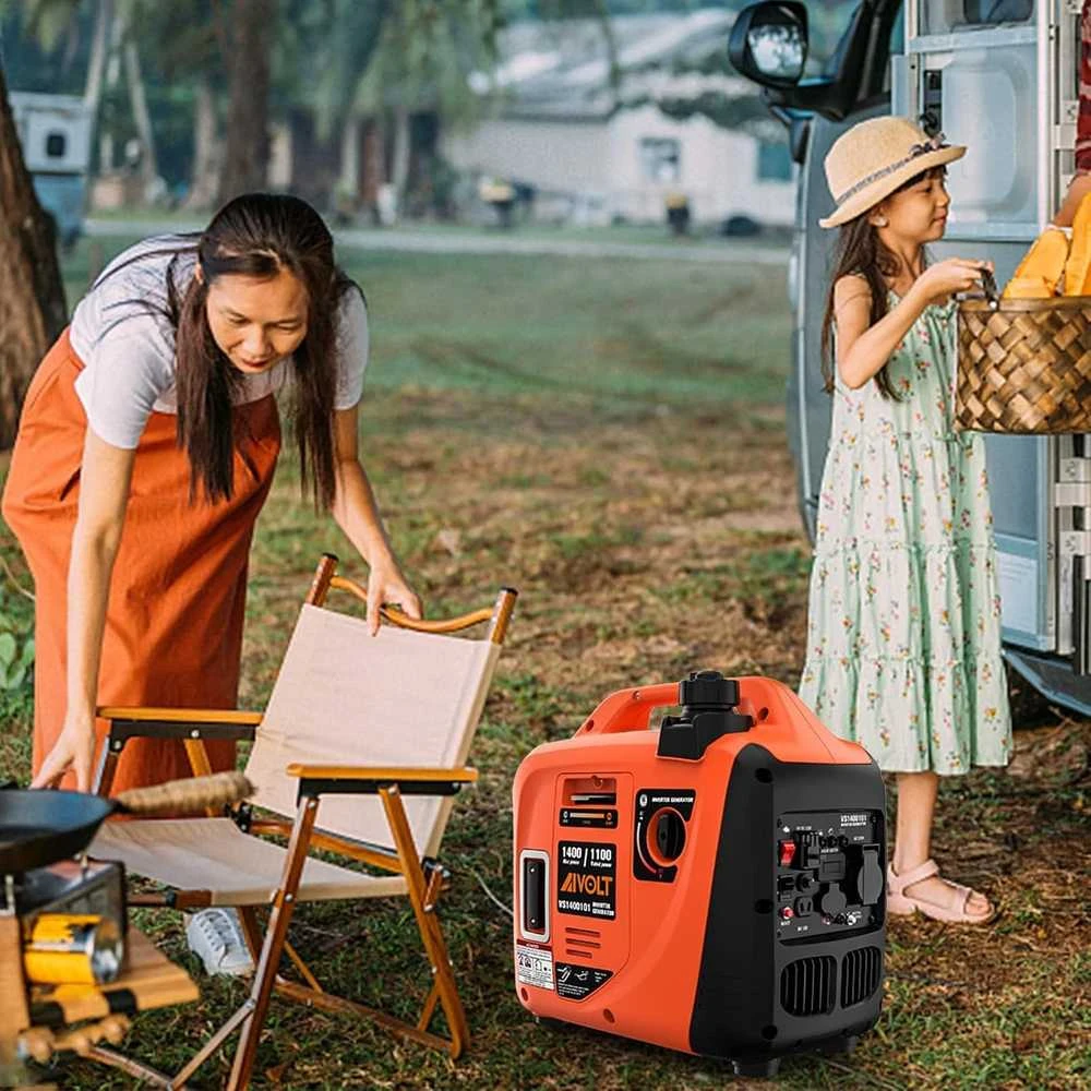 Aivolt "Widmann WM2500W": benzinu varomas nešiojamasis inverterinis generatorius - 650 W