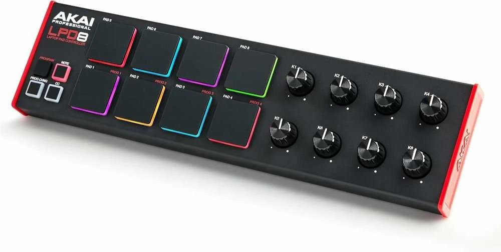 AKAI LPD8 USB MIDI Valdiklis