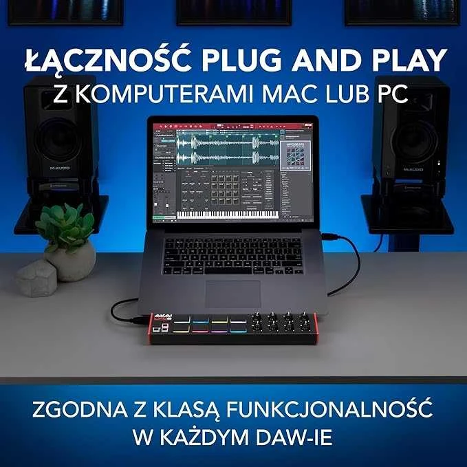 AKAI LPD8 USB MIDI Valdiklis