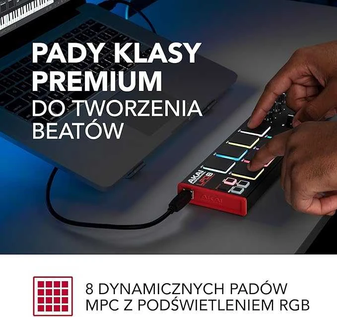 AKAI LPD8 USB MIDI Valdiklis