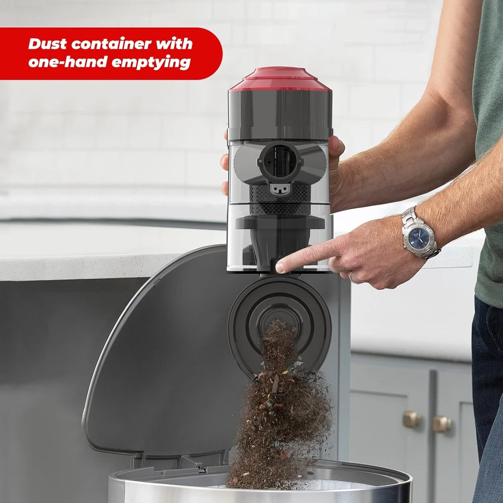 Akitas belaidis vertikalus dulkių siurblys 450 W, 45 kPa, 60 min V10A