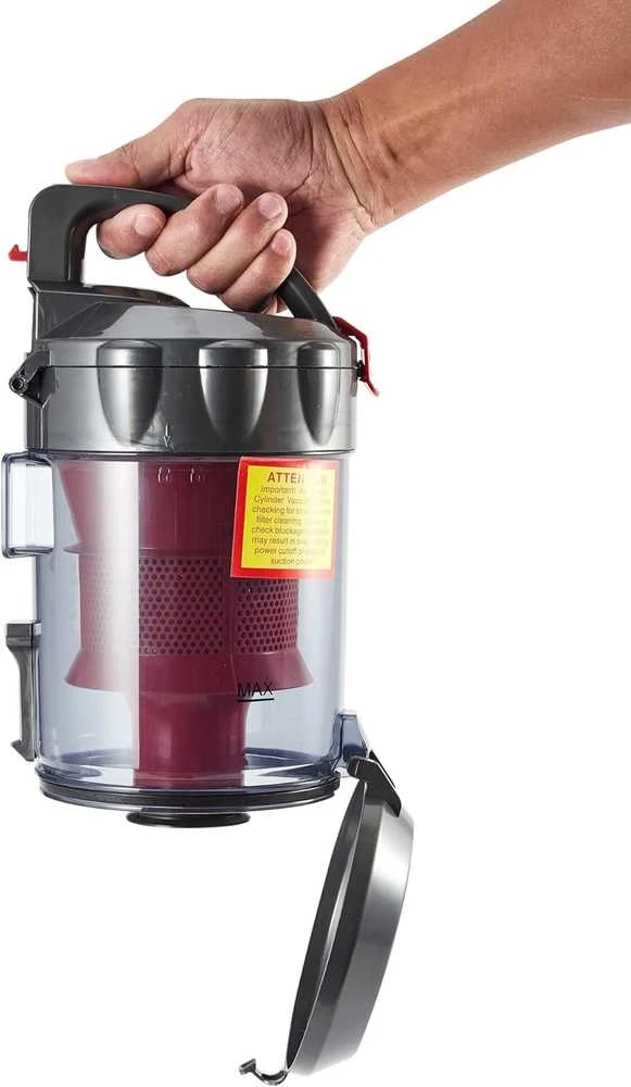 Akitas dulkių siurblys be maišelio 800 W su HEPA filtru ir Wessel Werk 2-in-1 grindų antgaliu C6T