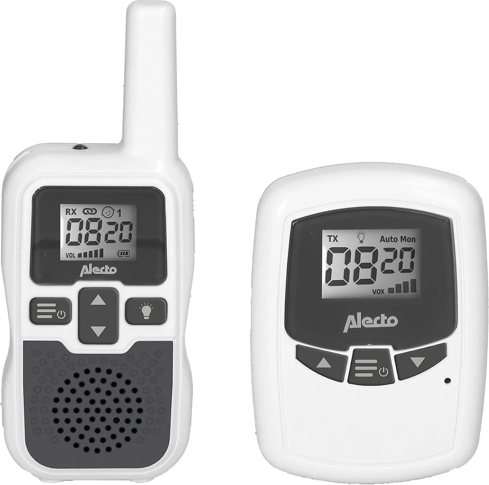 Alecto elektroninė auklė su PMR ryšiu ir 3000 m veikimo nuotoliu DBX80