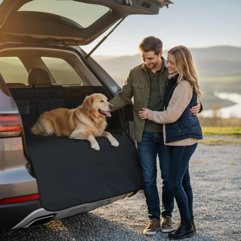 Alfheim neslystantis vandeniui atsparus automobilio bagažinės užtiesalas šunims M009-WWQ-GYA