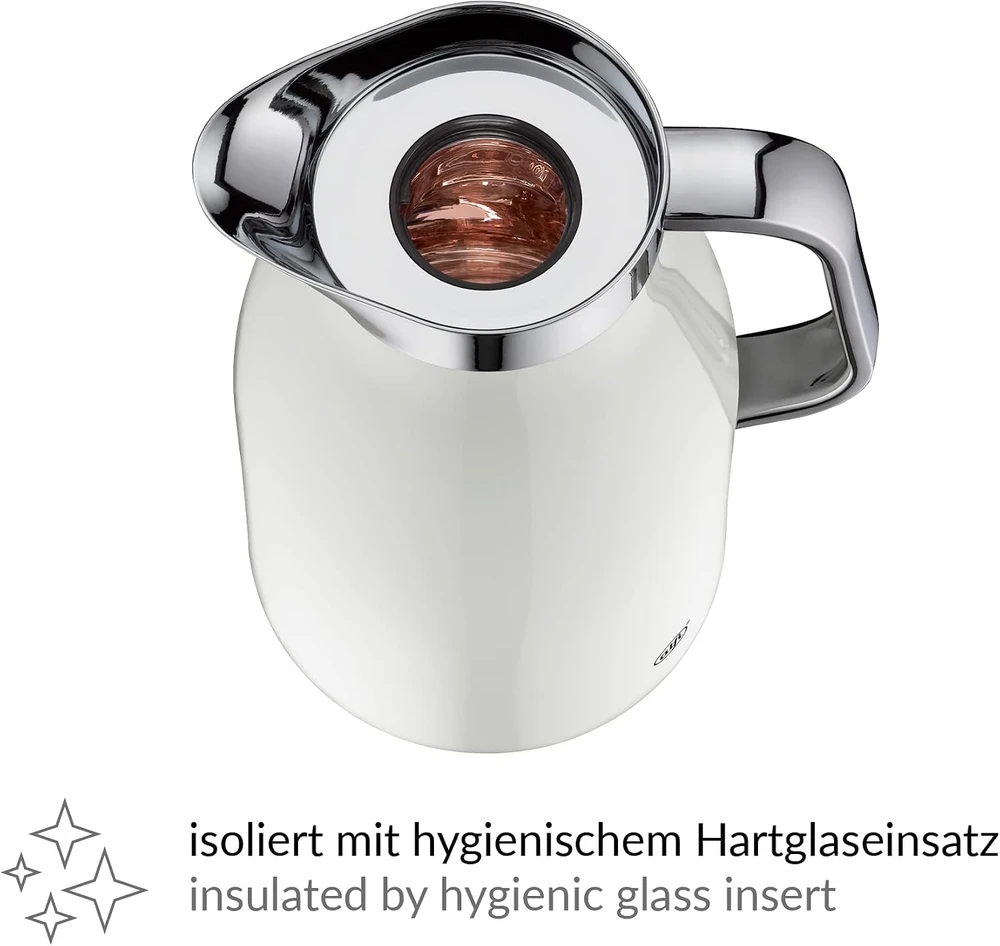Alfi termosinis ąsotis SKYLINE 1,50l, 1,5 l, matinė kokosų balta