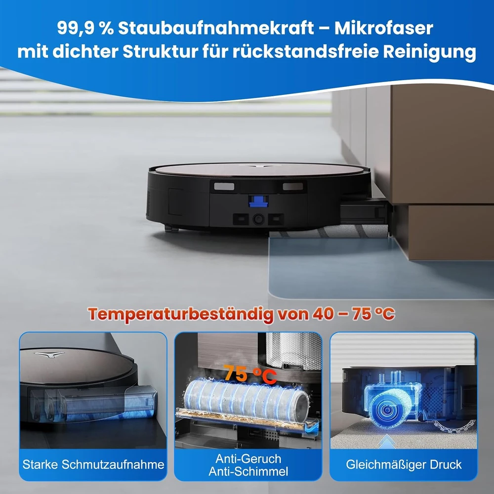 Alloytool dulkių siurblio priedų rinkinys Ecovacs Deebot X11 Omni, 17 dalių, X11 OMNI