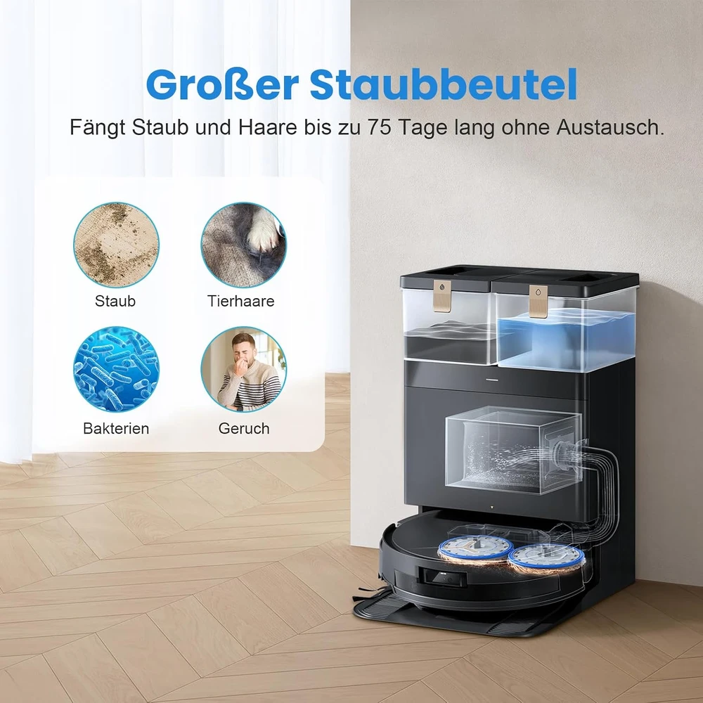 Alloytool roboto dulkių siurblio priedų rinkinys ECOVACS DEEBOT T50 Omni QRC-21
