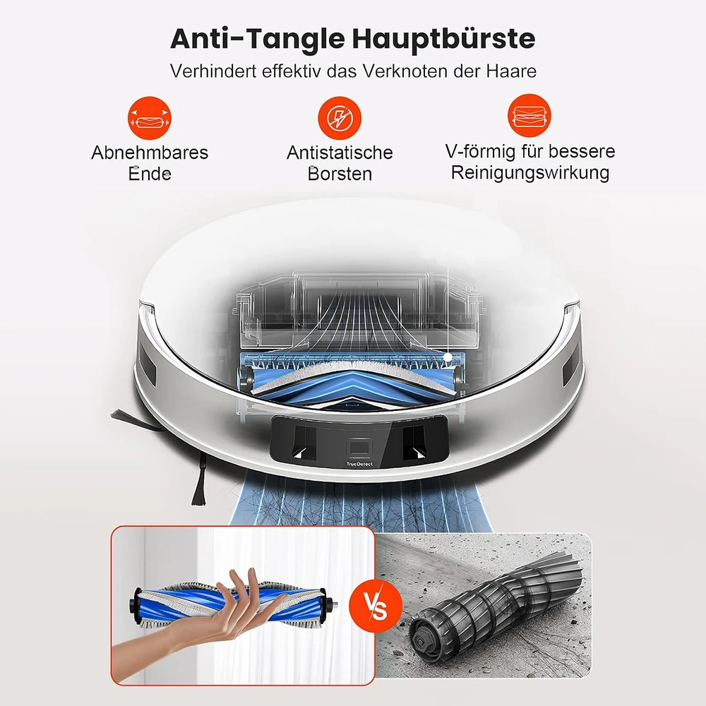 Alloytool roboto dulkių siurblio priedų rinkinys Ecovac Deebot T30/T30 Pro Omni, 20 vnt., DE-T30