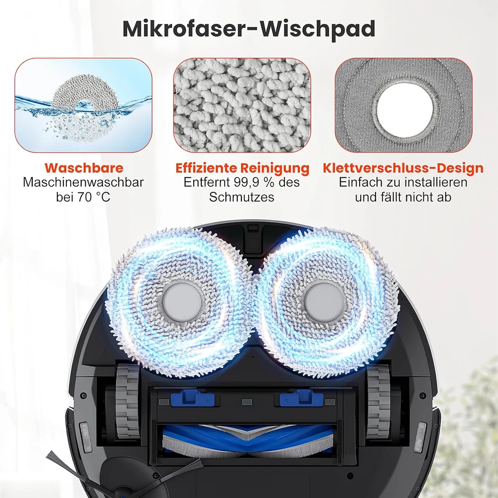 Alloytool roboto dulkių siurblio priedų rinkinys Ecovac Deebot T30/T30 Pro Omni, 20 vnt., DE-T30