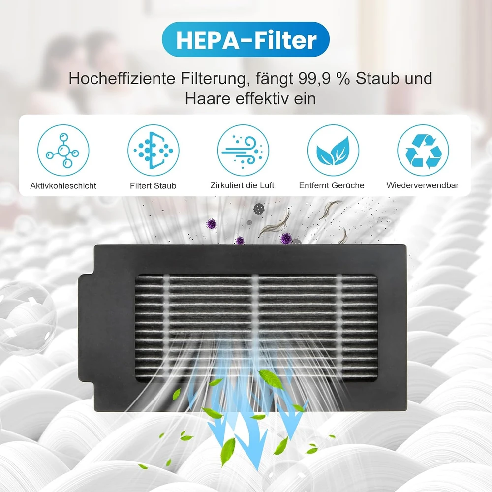 Alloytool roboto dulkių siurblio priedų rinkinys ECOVACS DEEBOT T50 Omni QRC-21