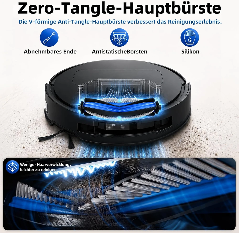 Alloytool robotų dulkių siurblių priedų rinkinys Ecovacs Deebot T50 Omni, 35 vnt.